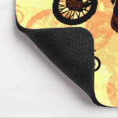 Fliegen wagen - Motocross Stunts Mousepad (Ecke)
