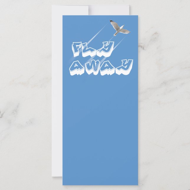 Fliegen weg (Vorderseite)