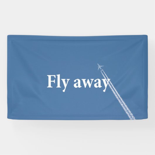 Fliegen weg banner (Horizontal)