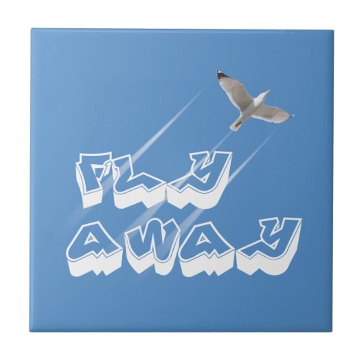 Fliegen weg fliese (Vorderseite)