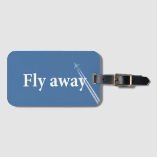 Fliegen weg gepäckanhänger