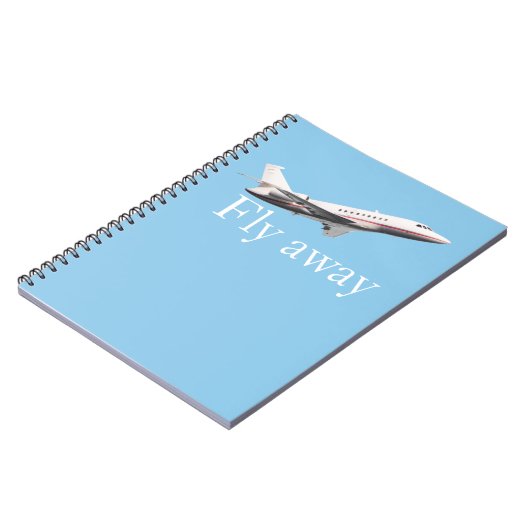 Fliegen weg notizblock (Linke Seite)