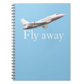 Fliegen weg notizblock (Vorderseite)
