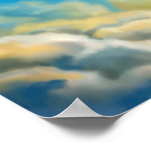 Fliegen weg poster (Ecke)