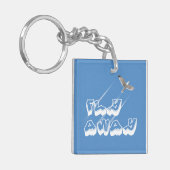 Fliegen weg schlüsselanhänger (Vorderseite links)