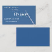 Fliegen weg visitenkarte (Vorne/Hinten)