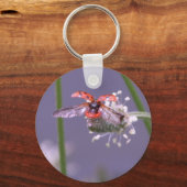 Fliegen weg Zuhause Schlüsselanhänger (Vorderseite)