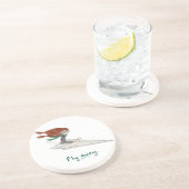 Fliegen-wegUntersetzer Getränkeuntersetzer (Seite)