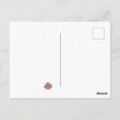 Fliegen weit, weit weg & Bön Voyage Postkarte (Rückseite)