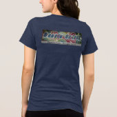 Fliegen wir weg - die Jahreszeit des Hexenkriegs T Tri-Blend Shirt (Rückseite)