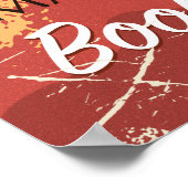 Fliegen zum Planet Saturn Vintage Poster (Ecke)