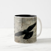 Fliegen Zweifarbige Tasse (VorderseiteRechts)