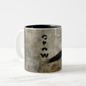 Fliegen Zweifarbige Tasse (Vorderseite Links)