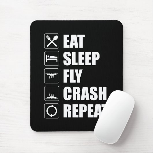 Fliegenabsturz: Wiederholung des Pilotprogramms fü Mousepad (Mit Mouse)