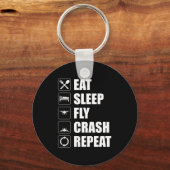 Fliegenabsturz: Wiederholung des Pilotprogramms fü Schlüsselanhänger (Vorderseite)