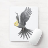 FliegenCockatiel Mousepad (Mit Mouse)