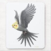 FliegenCockatiel Mousepad (Vorne)