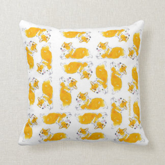 Fliegencorgis-Kissen Kissen