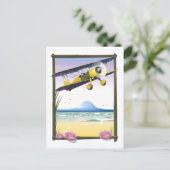 Fliegend Hoch Postkarte (Stehend Vorderseite)