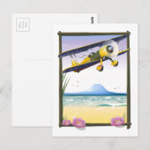 Fliegend Hoch Postkarte (Vorne/Hinten)