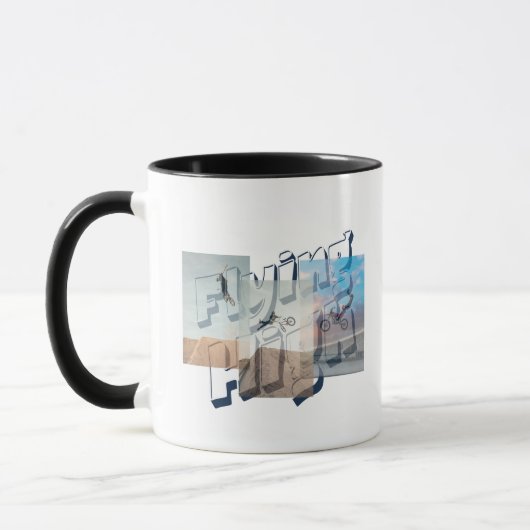 Fliegend hoch tasse (Links)