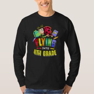 Fliegend in die 4. Klasse Marienkäfer Zurück zur S T-Shirt