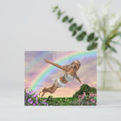 fliegend postkarte (Stehend Vorderseite)