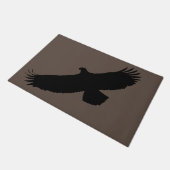Fliegende Adler Türmatte Farbe wählen (Schrägansicht)