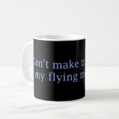 Fliegende Affen Kaffeetasse (Vorderseite Links)