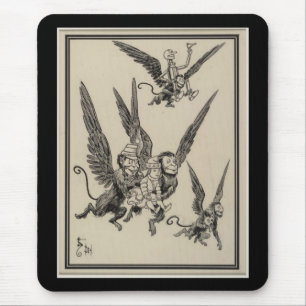 Fliegende Affen Mousepad