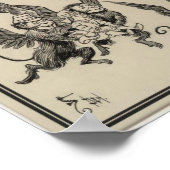 Fliegende Affen Poster (Ecke)