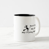 Fliegende Affen Zweifarbige Tasse (VorderseiteRechts)