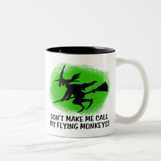 Fliegende Affen Zweifarbige Tasse