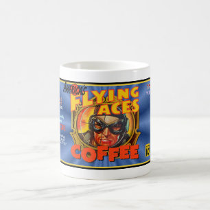 FLIEGENDE ASSEN MARKENKAFFEE KAFFEETASSE