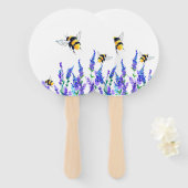 Fliegende Bienen-Handfans Fächer (Vorne und Hinten)