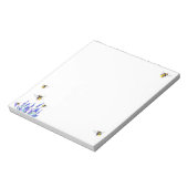Fliegende Bienen Notizblock (Rotiert)