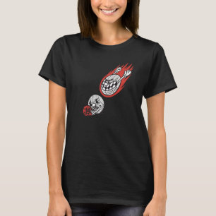 Fliegende Boule-Kugel für Bouler Bouler Boulen Bou T-Shirt