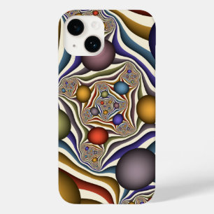 Fliegende bunte moderne abstrakte Fraktalkunst Case-Mate iPhone 14 Hülle