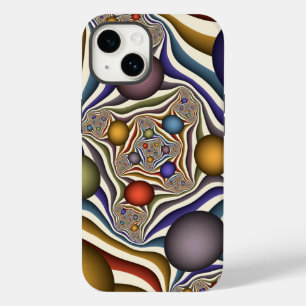 Fliegende bunte moderne abstrakte Fraktalkunst Case-Mate iPhone 14 Hülle