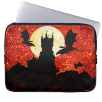 Fliegende Drachen, Klippenschloss, Vollmond,