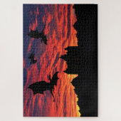 Fliegende Drachen, Puzzle (Vertikal)