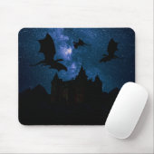 Fliegende Drachen, sternenklares Mousepad (Mit Mouse)