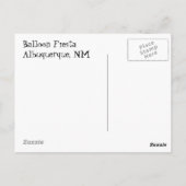 Fliegende Eichhörnchen Postkarte (Rückseite)