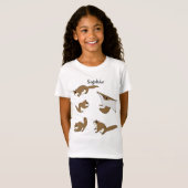 Fliegende Eichhörnchen T-Shirt (Vorne ganz)