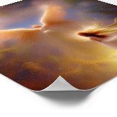 Fliegende Engel Poster (Ecke)