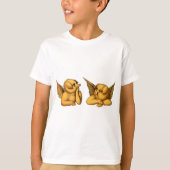 Fliegende Engel Schweine mit Flügeln Fantasy Anima T-Shirt (Vorderseite)