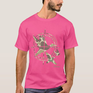 Fliegende Enten Jagd-Tarnung Camo Enten Jagd  T-Shirt