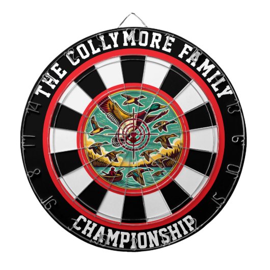 Fliegende Enten Jäger's Wall Art Dartscheibe (vorne)