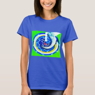 Fliegende Erfolgssterne Sommerferien T-Shirt