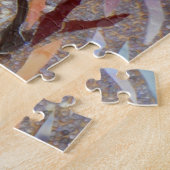 Fliegende Eule-Mosaik Puzzle (Seite)